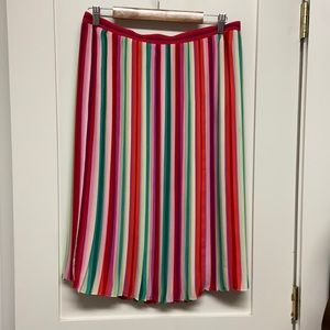 EUC 🍉 pleated midi